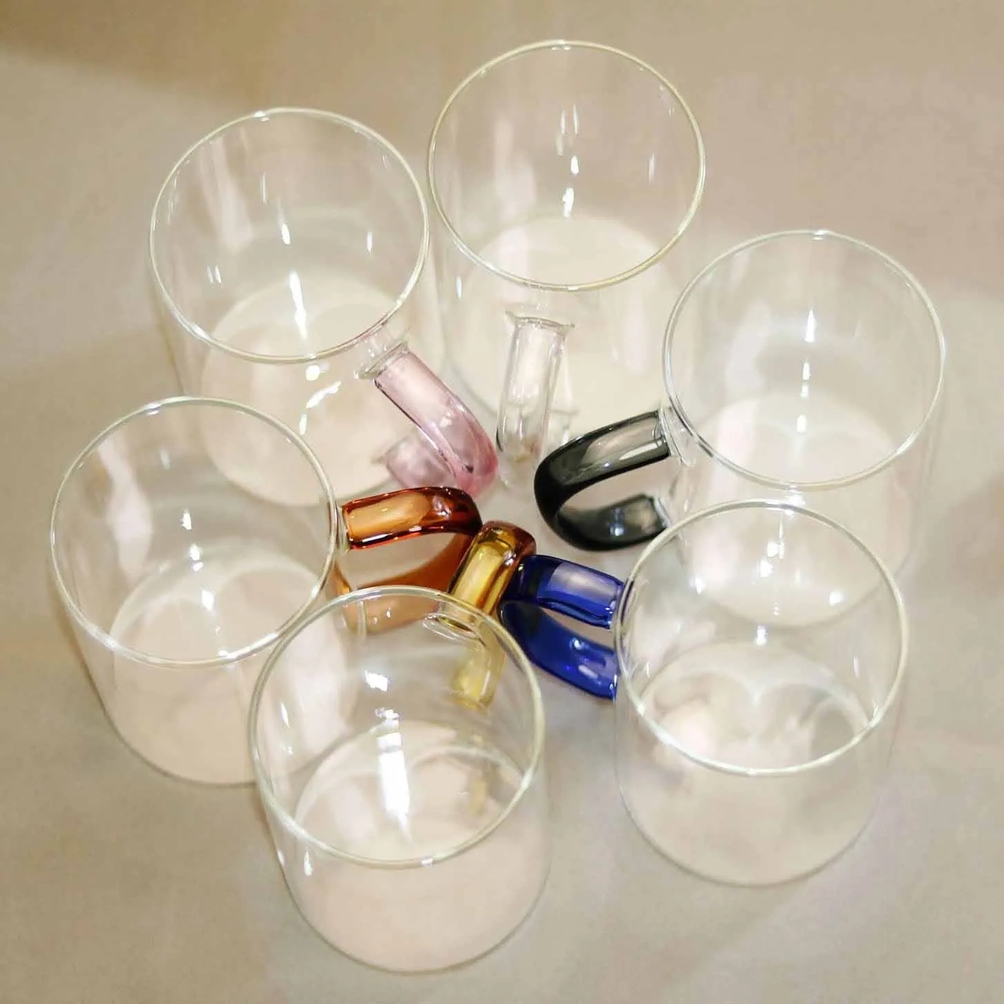 300ml Multi Color Round Mug 01257