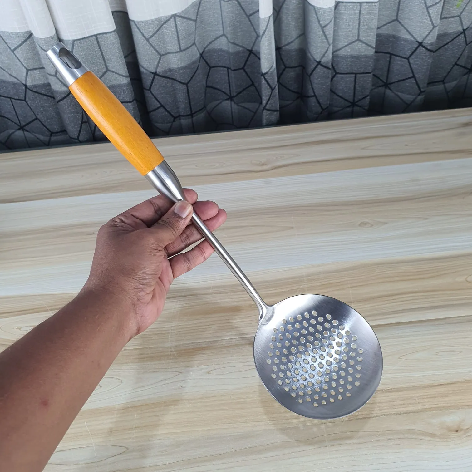 4pcs Wooden Handle Curry Spoon Set 00931 - Image 4