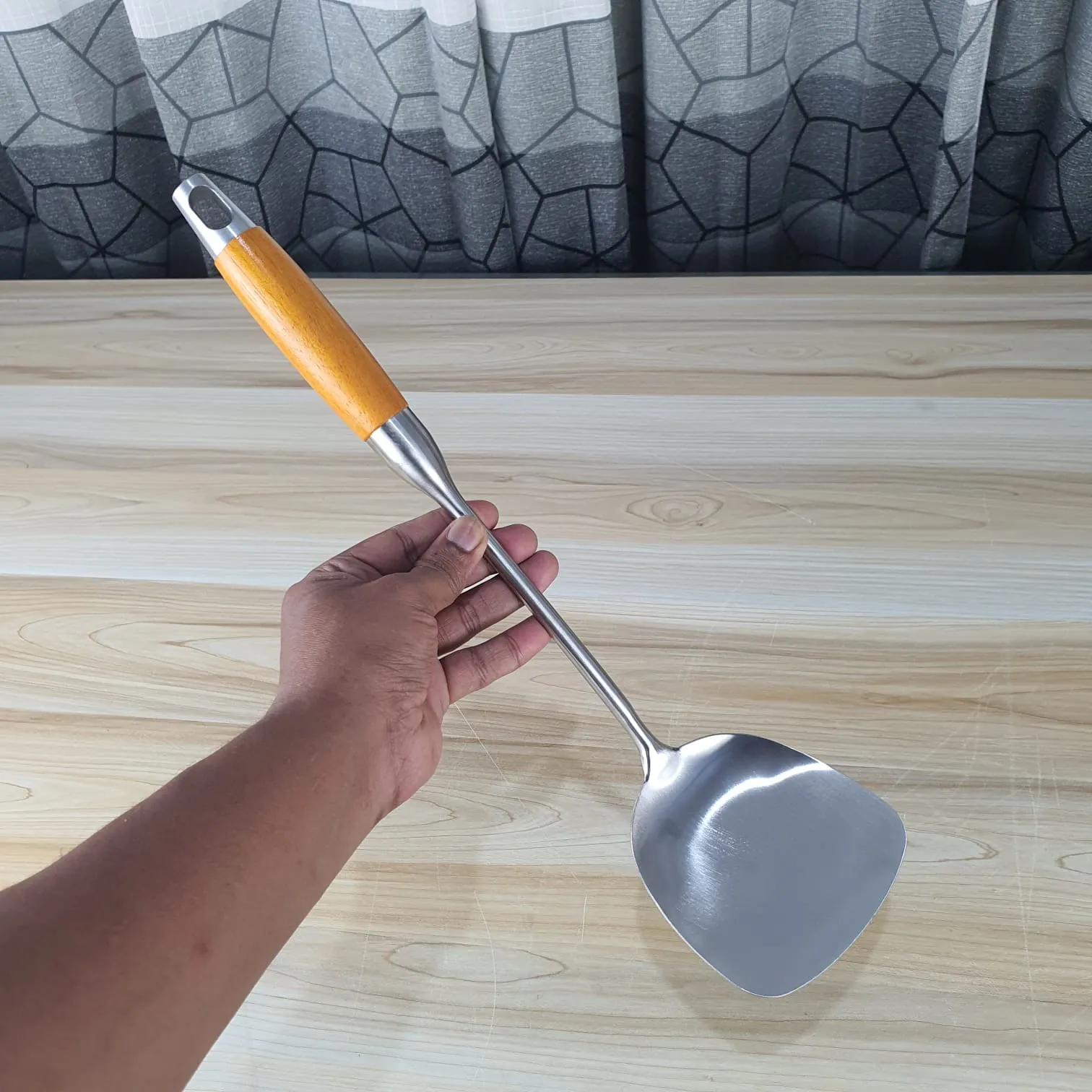 4pcs Wooden Handle Curry Spoon Set 00931 - Image 5