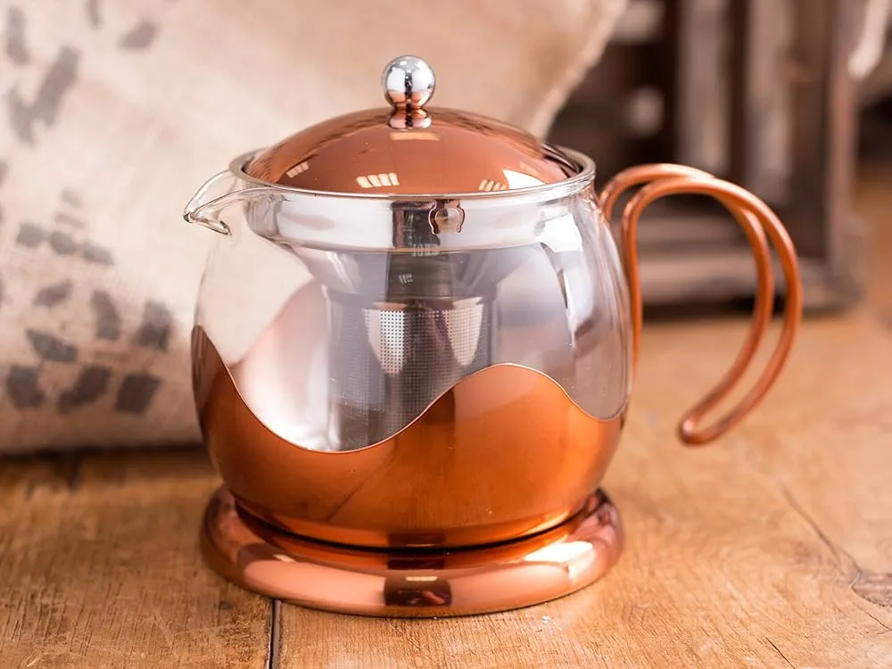 Rose Gold Teapot 00951
