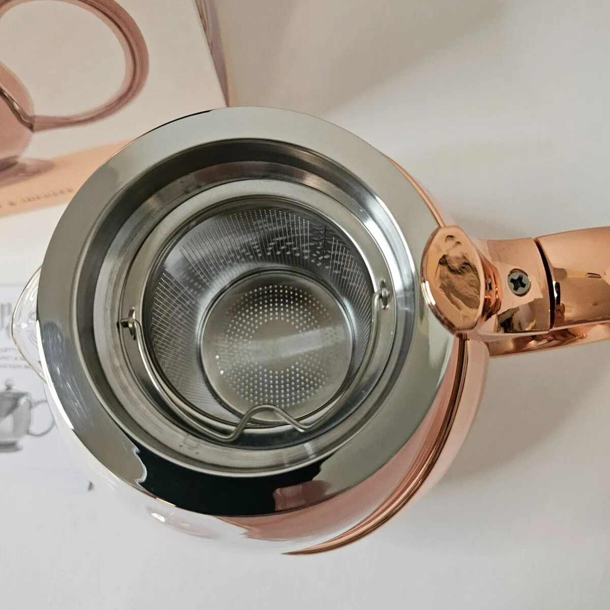 Rose Gold Teapot 00951