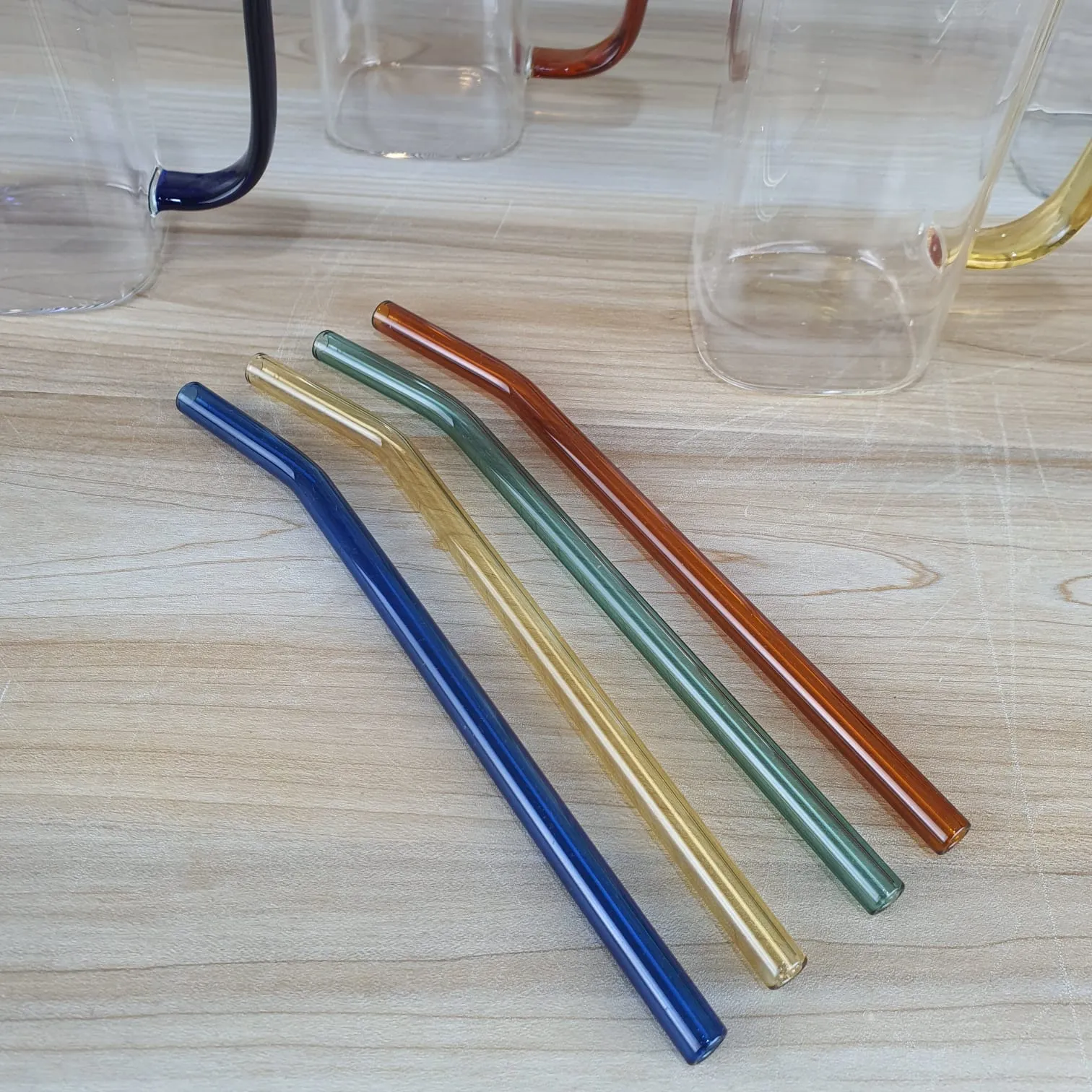 4pcs 2 in 1 Square mug With Juice pot 00933 - Image 6