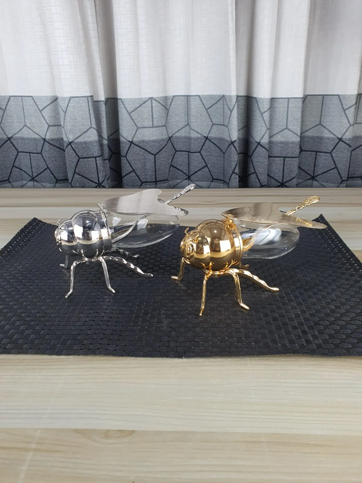 Bee Honey Jar with Spoon 01001 - Image 3