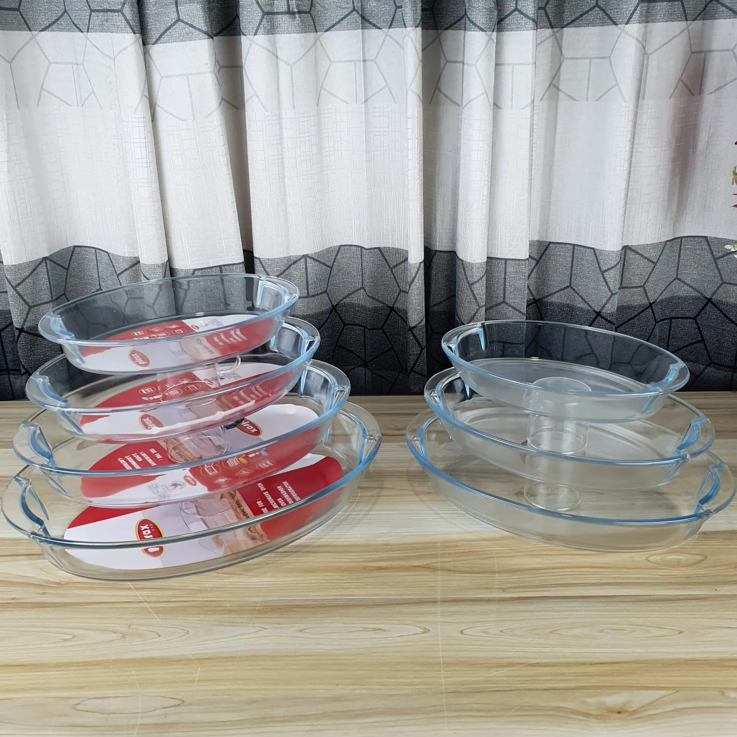 4pcs Oval Serving Dish Two Handle 00865 - Image 5