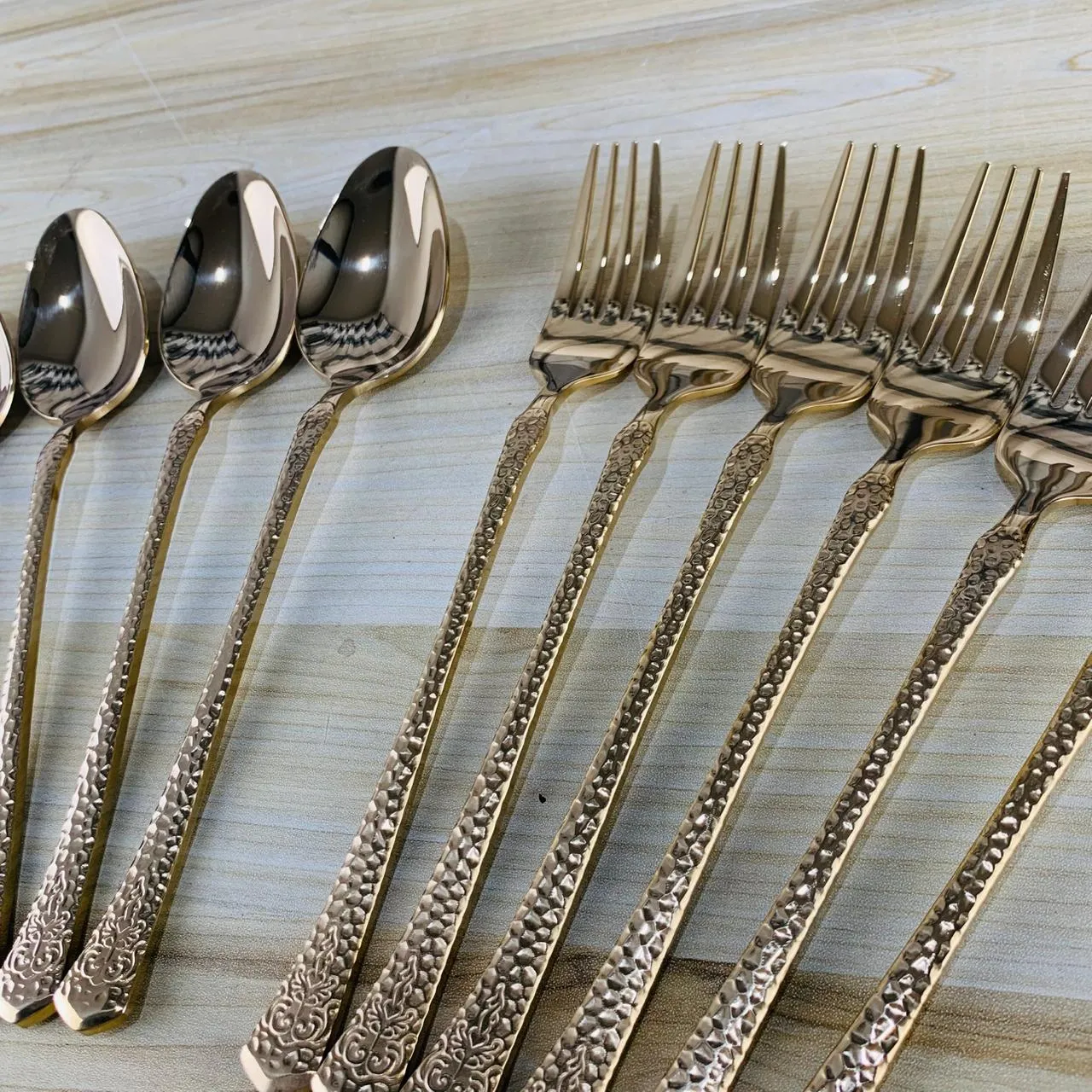 Golden Table Spoon 01381 - Image 4