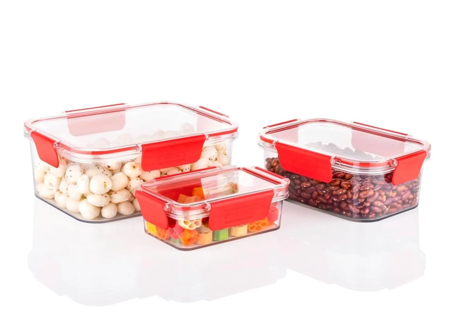 3pcs Acrylic Able Container 01227 - Image 3