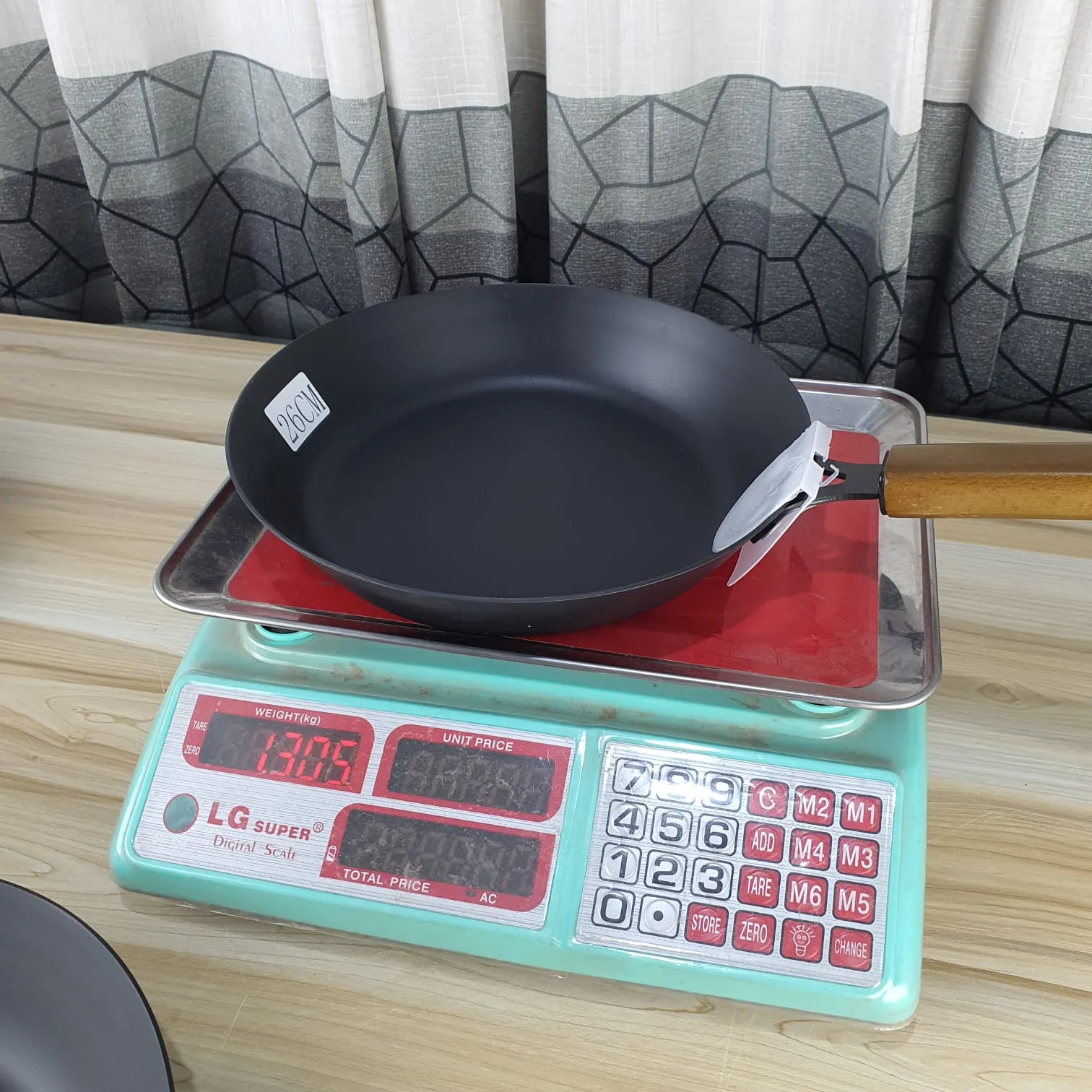 26cm Cast Iron Frypan 00948 - Image 4