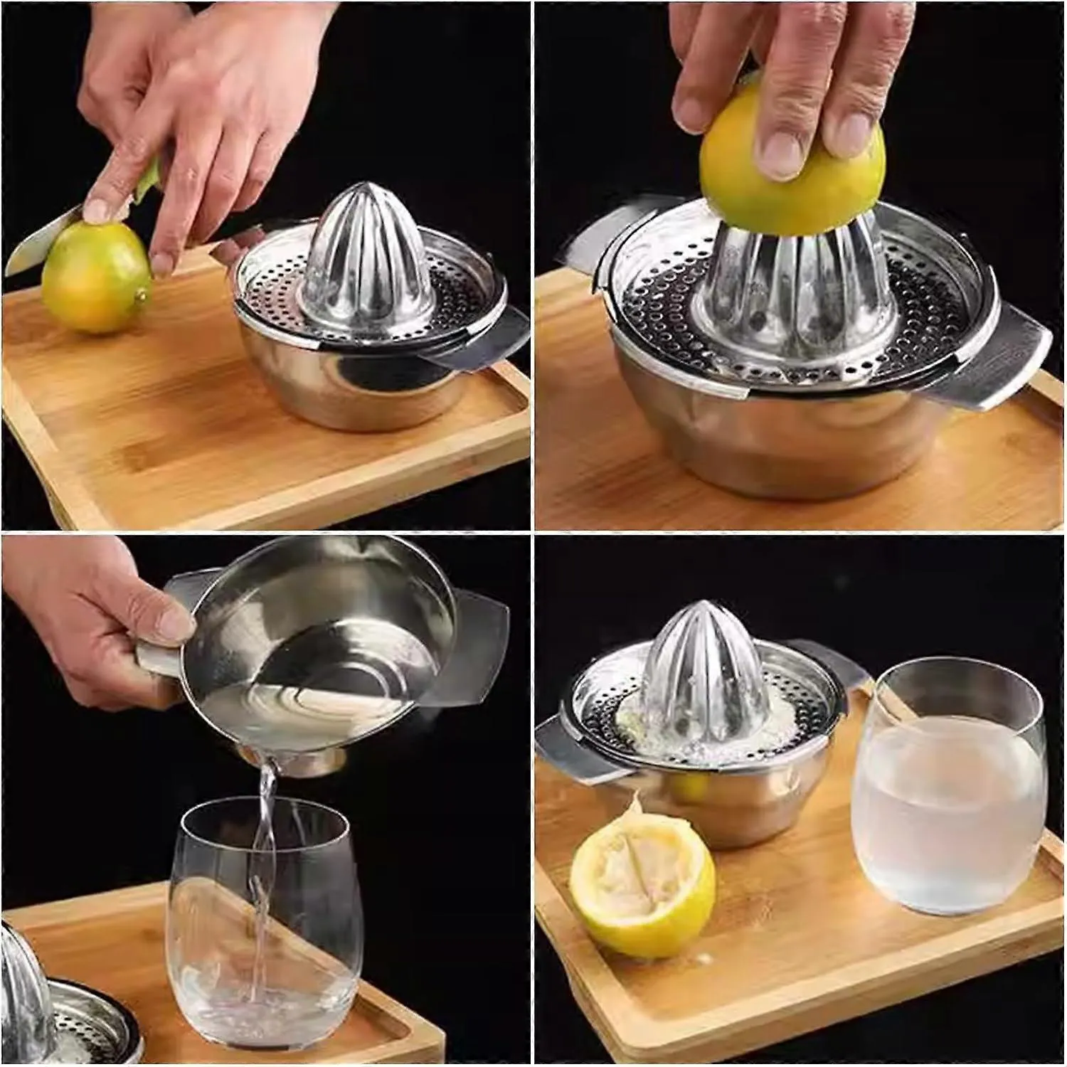 Stainless Steel Manual Juicer FE 01297