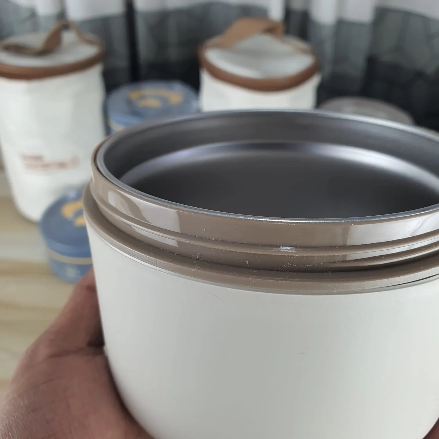 3Pcs Stainless steel Lunch box with bag 00869 - Image 4