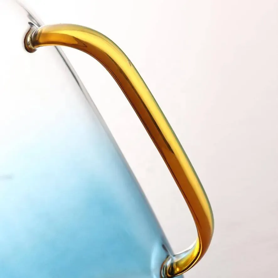 1.5 Liter Blue Glass Water jug 00404 - Image 3