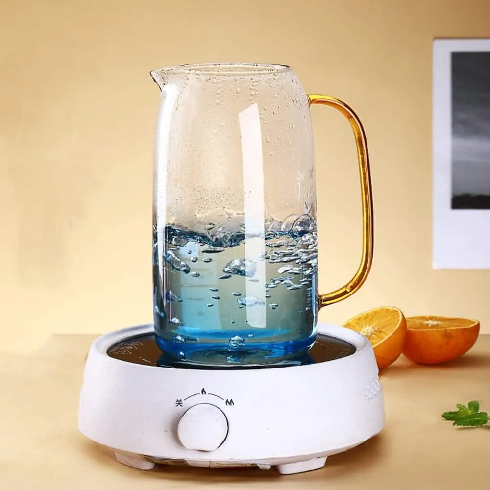 1.5 Liter Blue Glass Water jug 00404 - Image 4