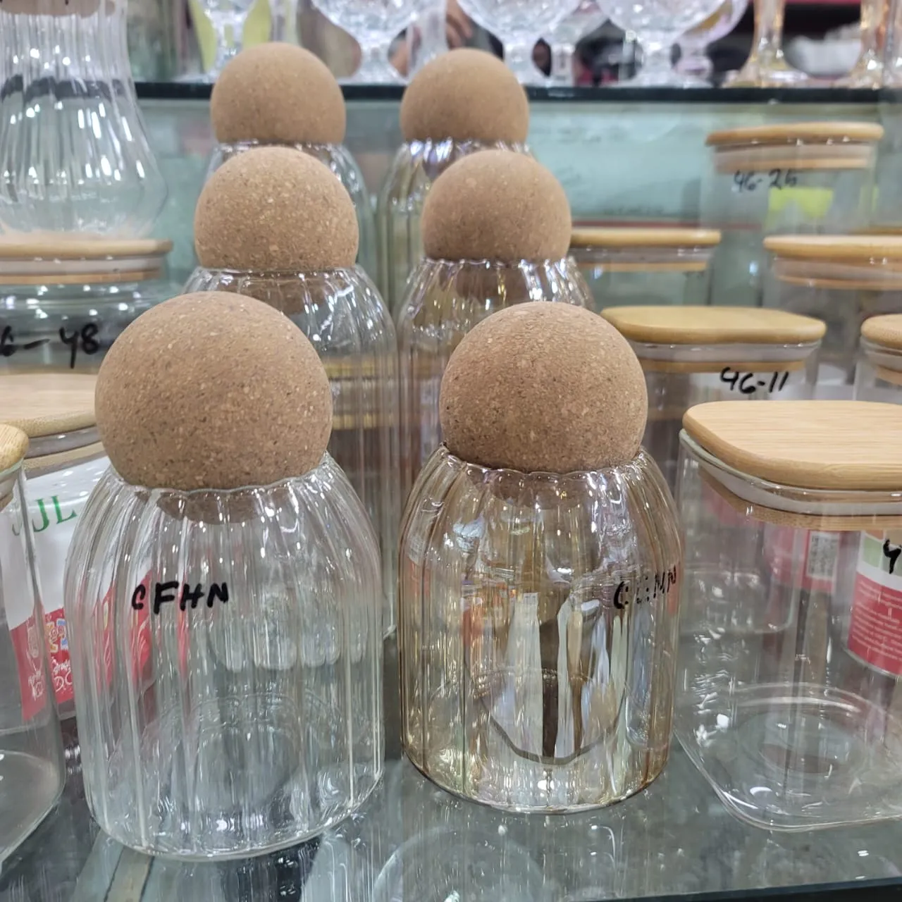 3pcs Step Design Ball Jar Set 00963 - Image 3