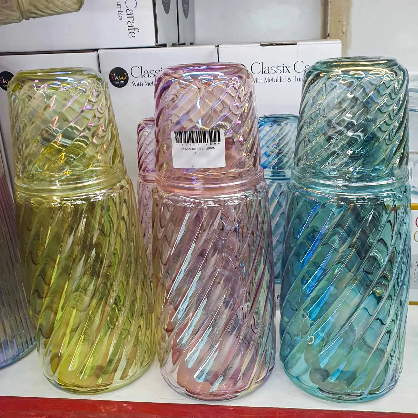1000ml Bottle with Glass 01314