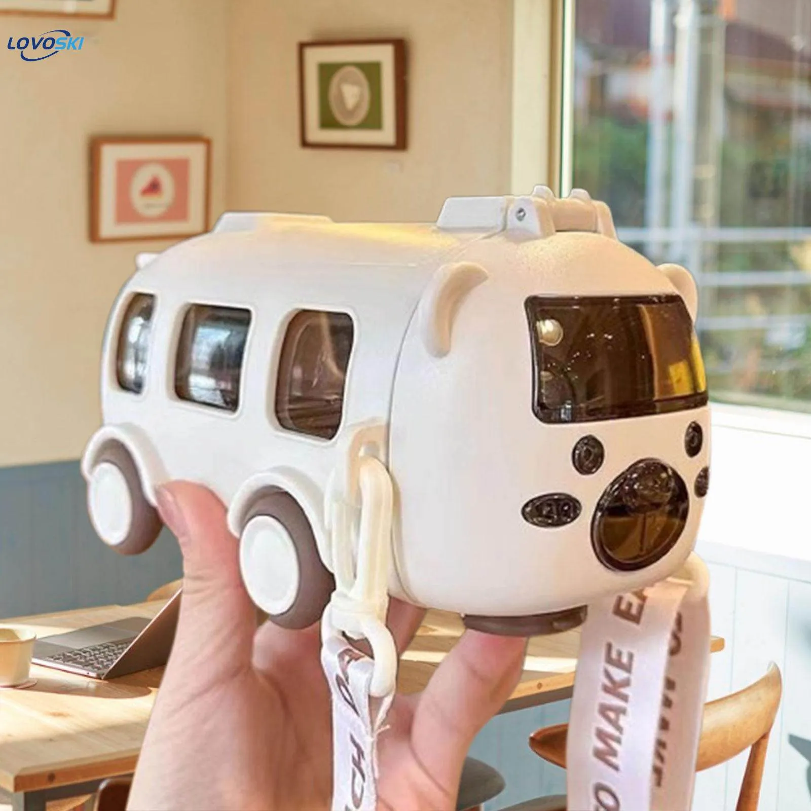 Bus Water Bottle 00983