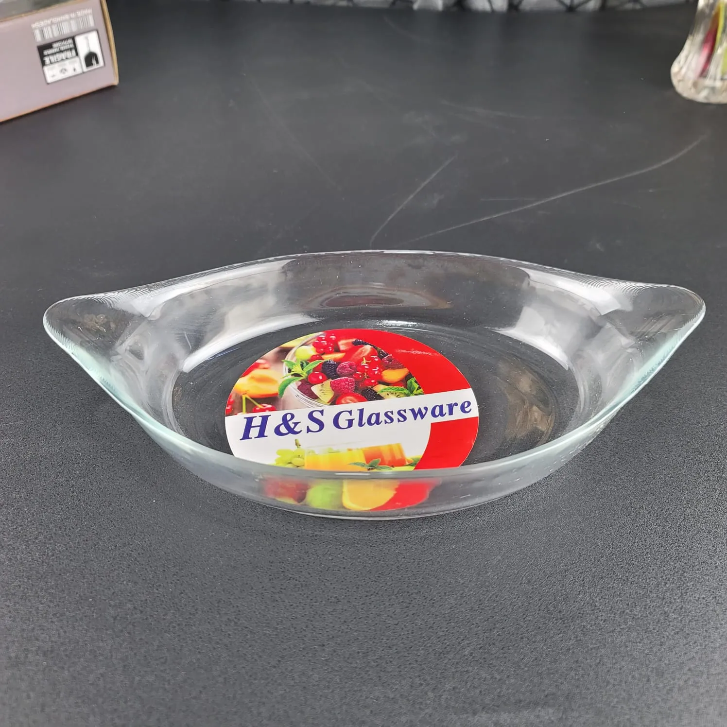 H & S Glassware Serving Dish Oven Proof 00873 - Image 5