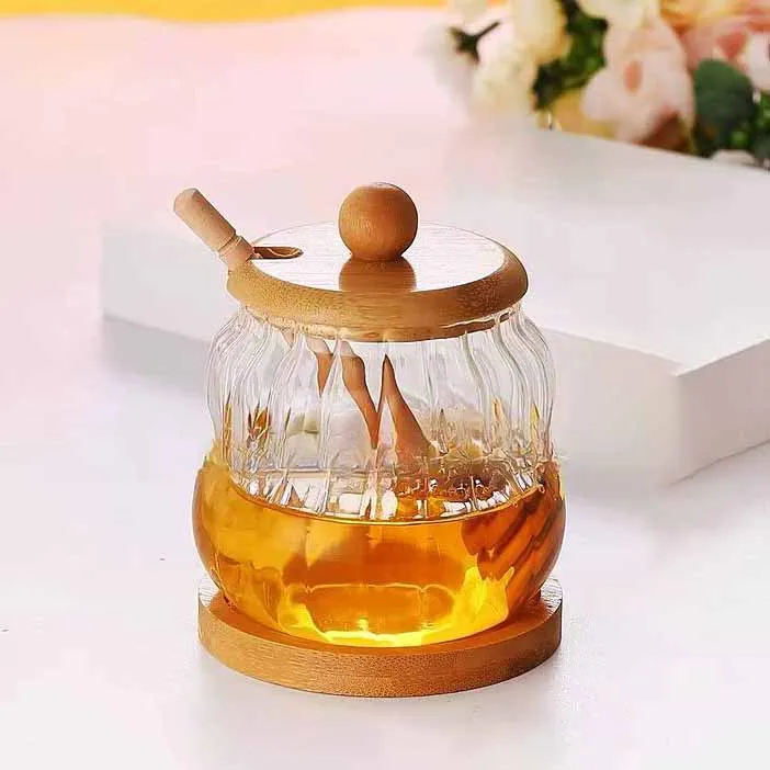 2 Ring Step Honey Jar 01069