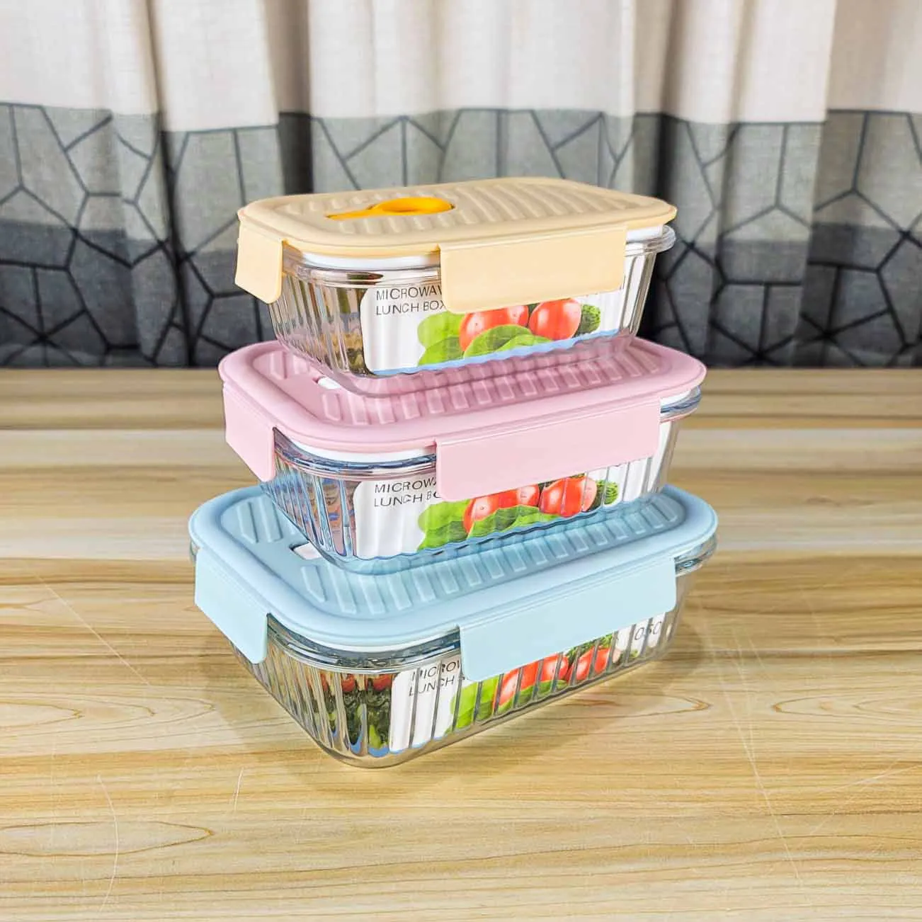 Step Design Airtight Food Storage Bati Set 00930 - Image 3