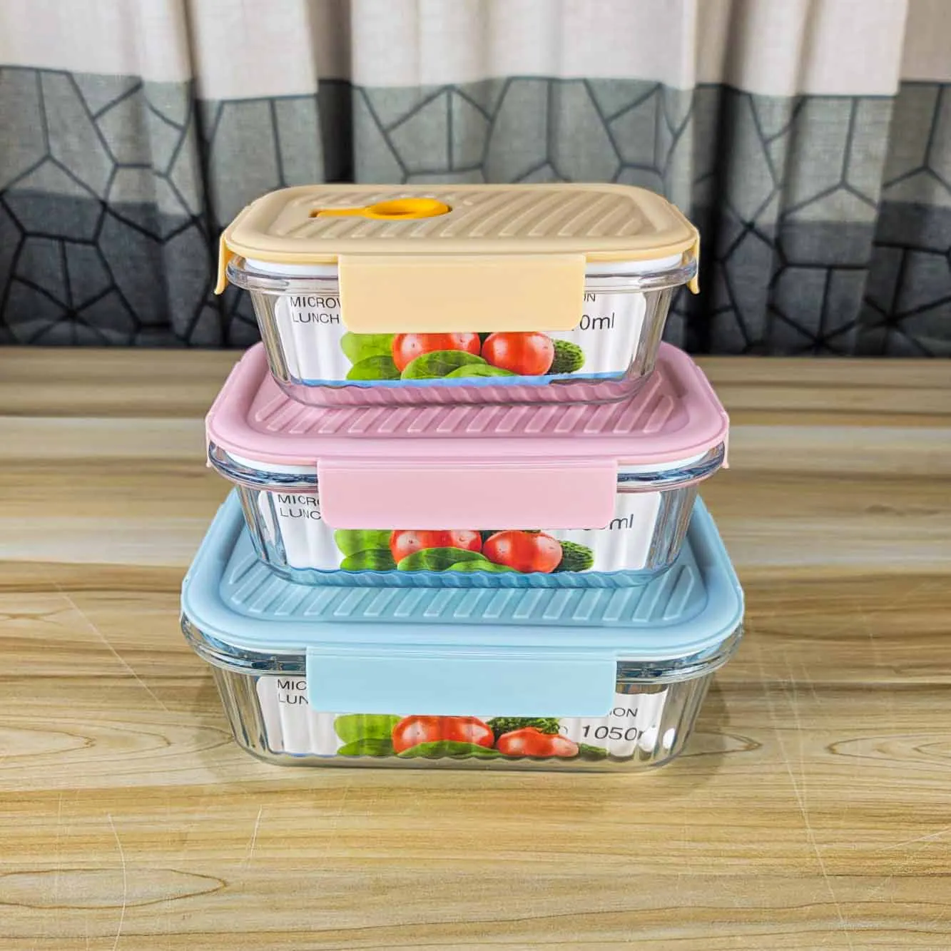 Step Design Airtight Food Storage Bati Set 00930 - Image 4