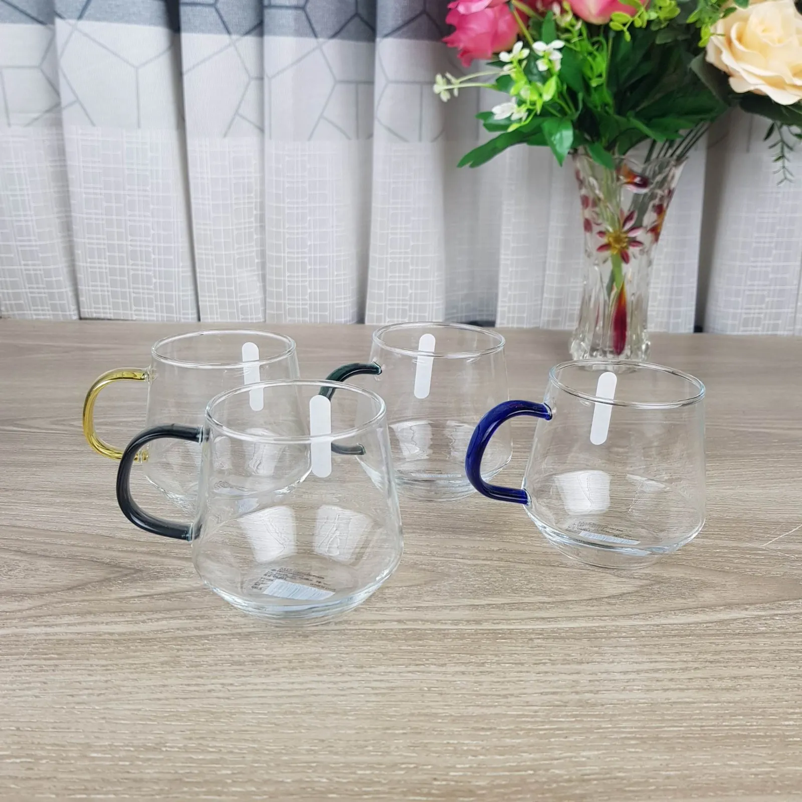 4pcs Borosilicate 400ml Tea Coffee Mug GPB57