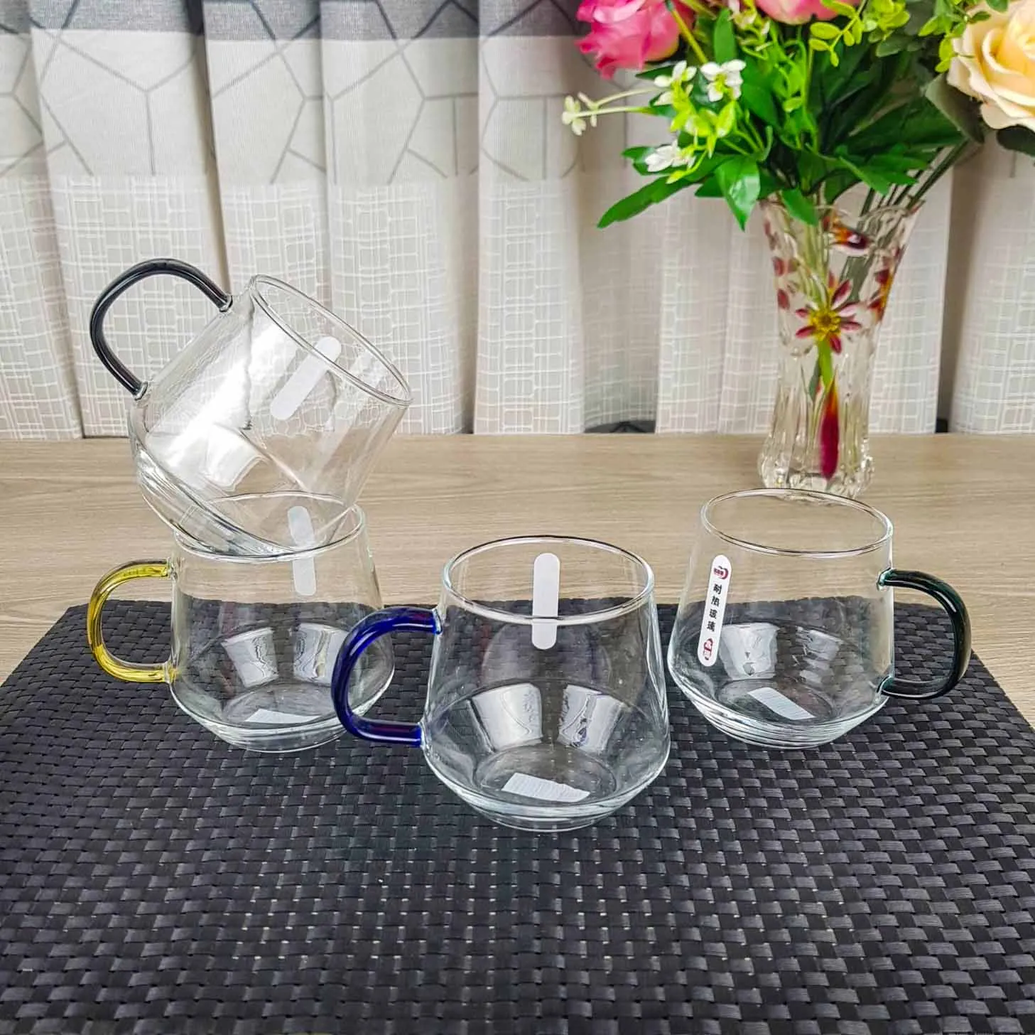 4pcs Borosilicate 400ml Tea Coffee Mug GPB57