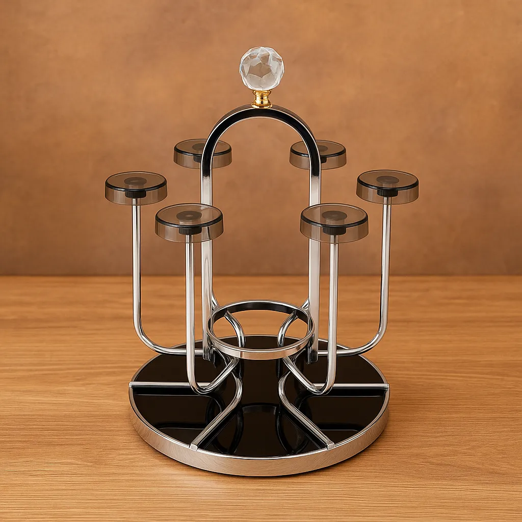 Rotatable Glass Stand 01236