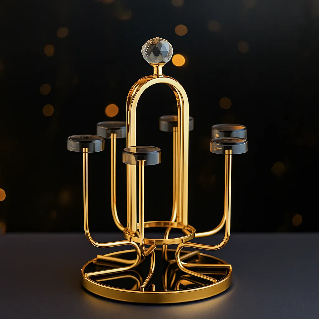 Rotatable Glass Stand 01236