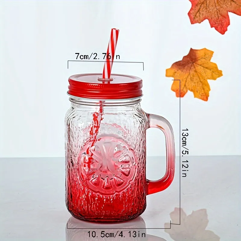 Mason Mug With Handle 00978