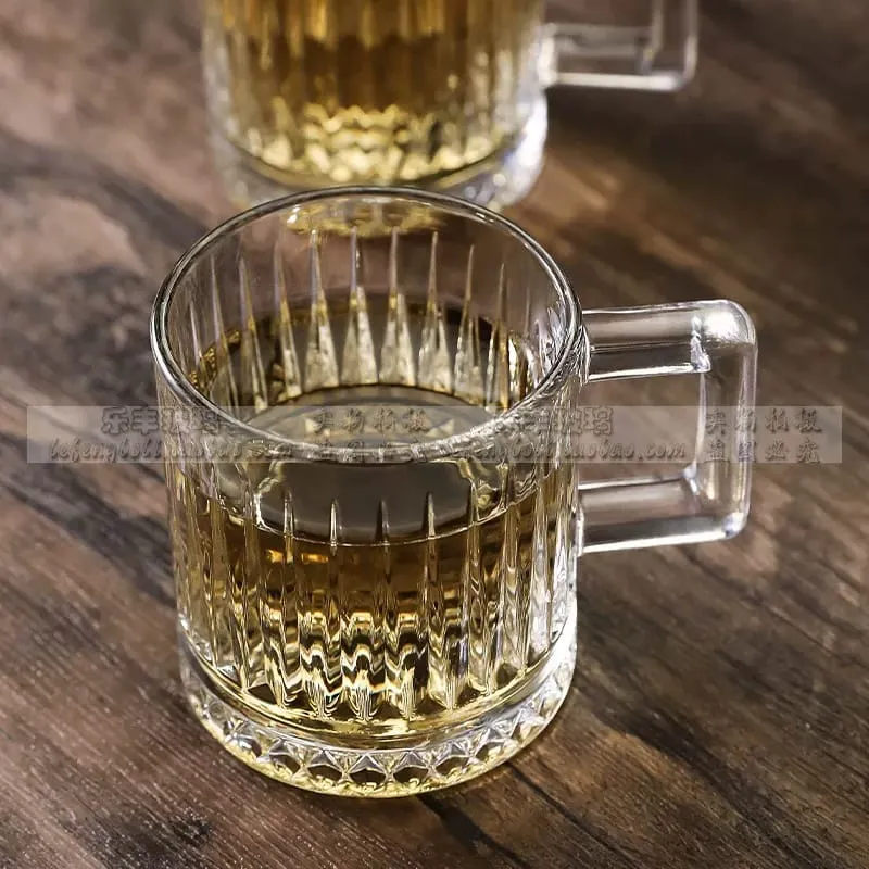 One Handle Short Glass Step Diamond Design 01014 - Image 3