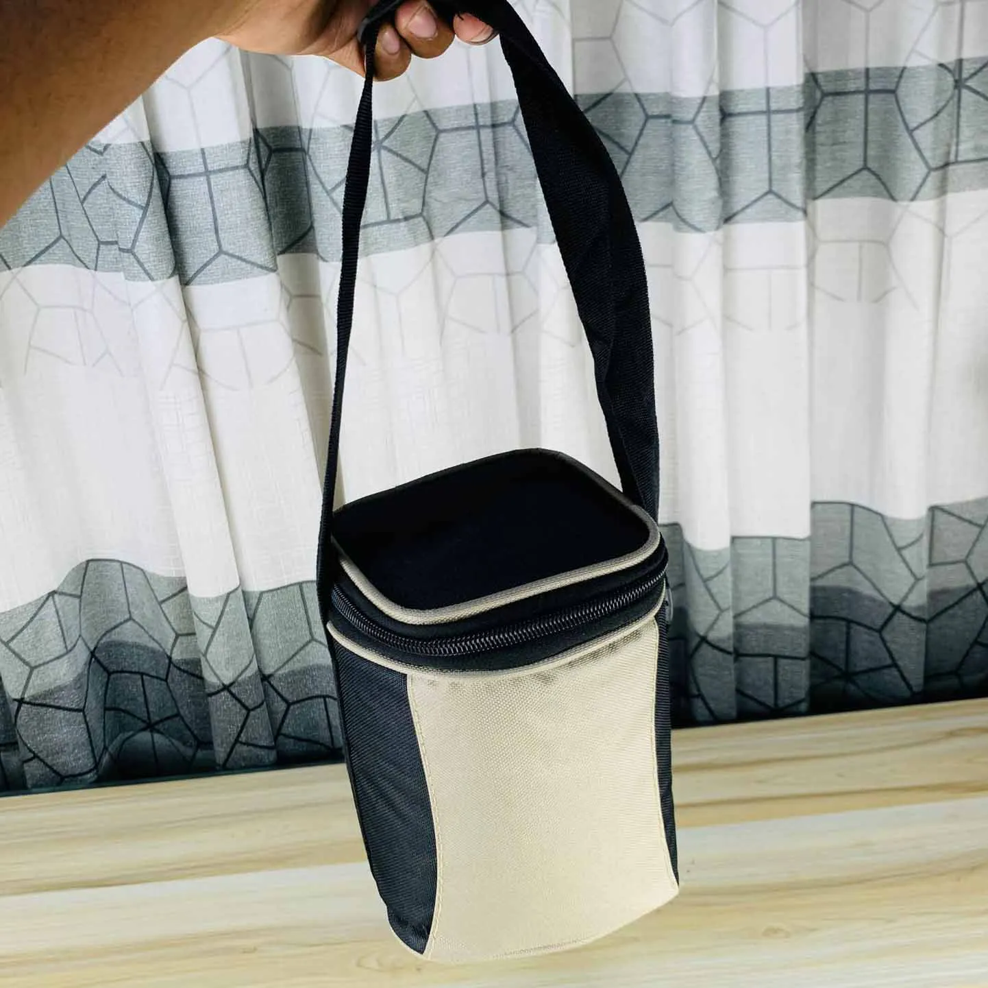 Square Lunch Box 3bati With Bag - Image 3