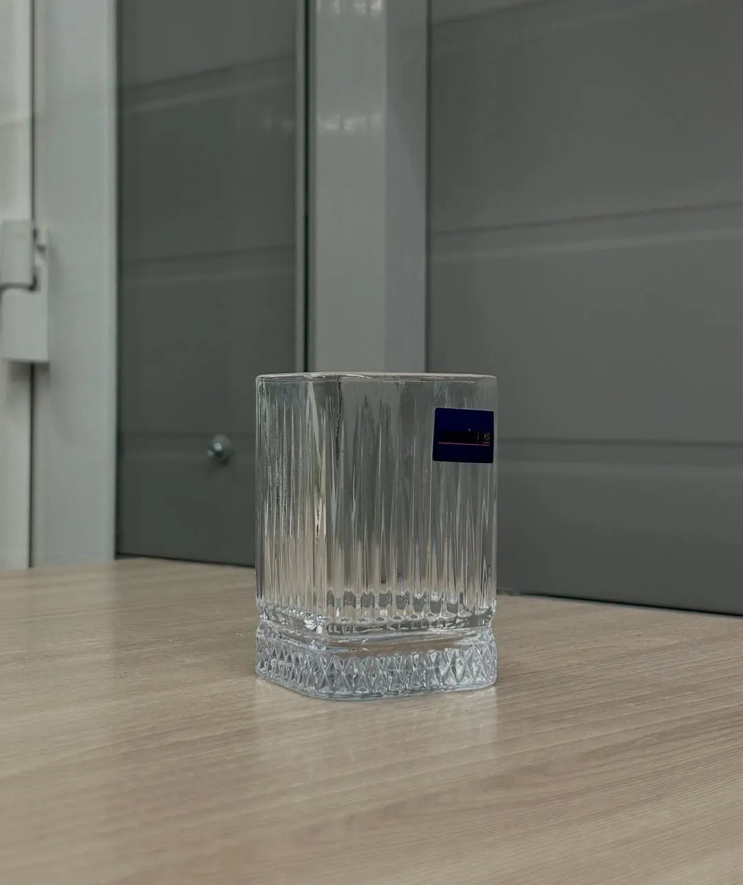 Square Step Daimond Design Glass Set 00994