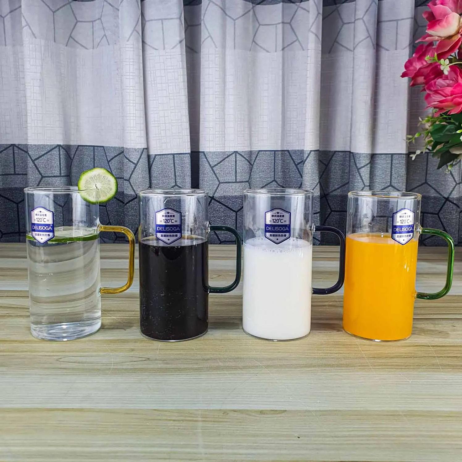 480ml Round Borosilicate Mug GPZB-307 01266