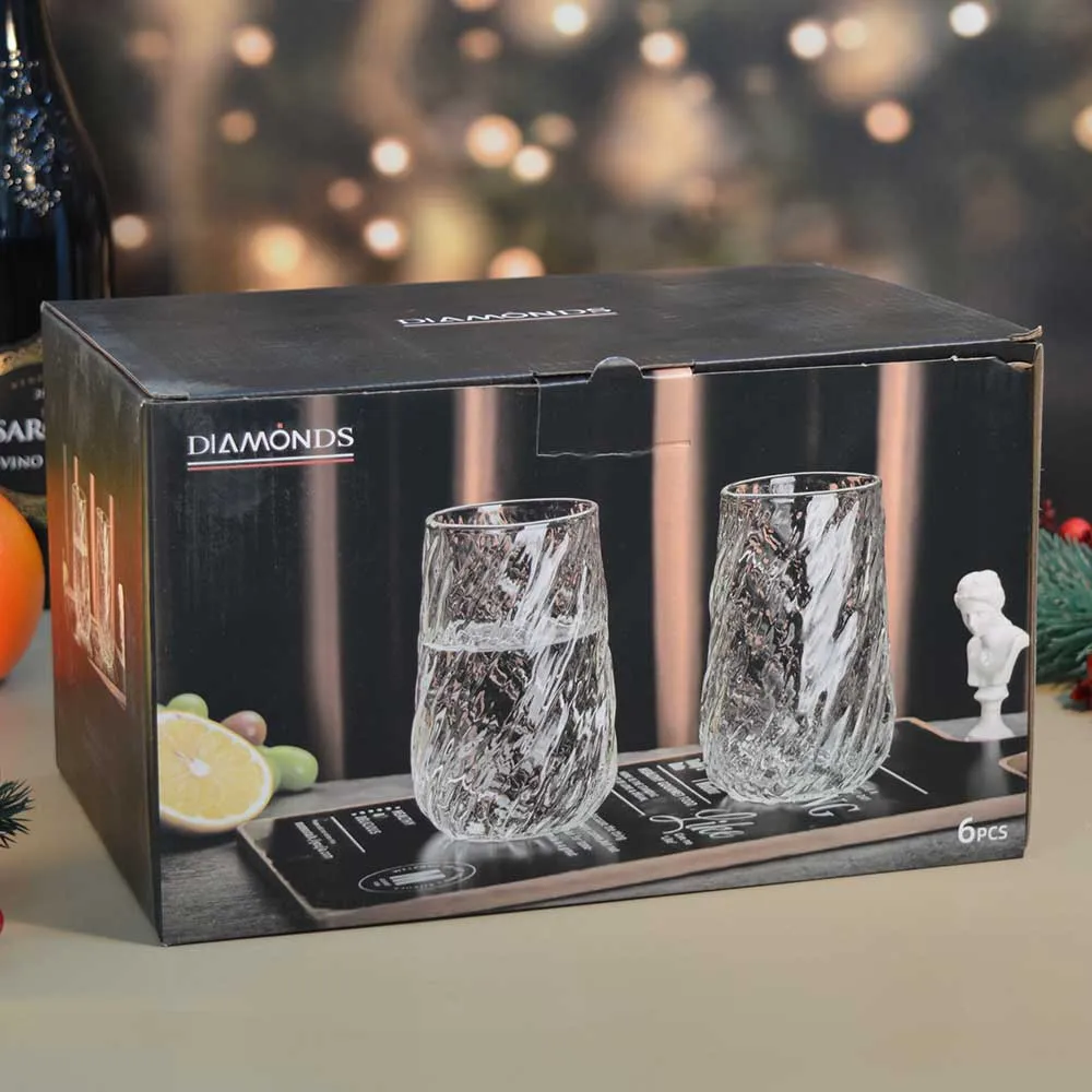 635ml Step(ice) Design Glass Set 01384