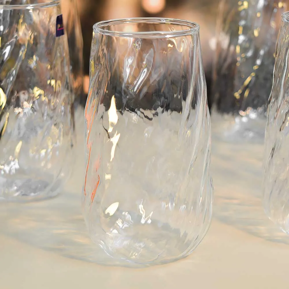 635ml Step(ice) Design Glass Set 01384 - Image 3