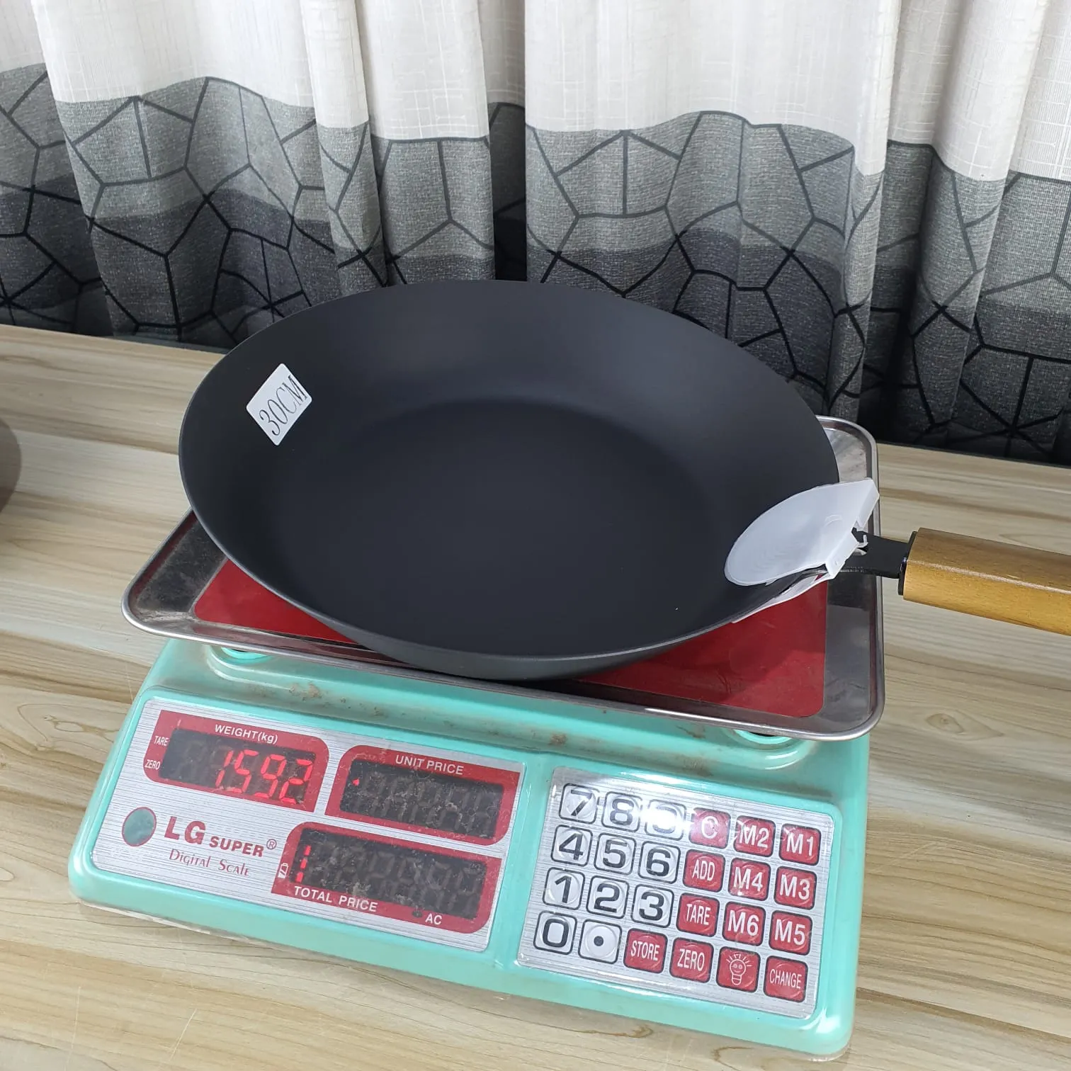 30cm Cast Iron Frypan 00948 - Image 3