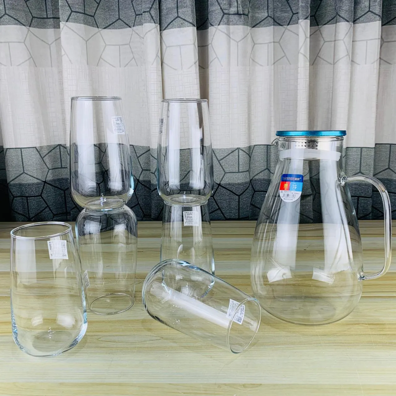 7pcs Borosilicate Jug Set HR 01419