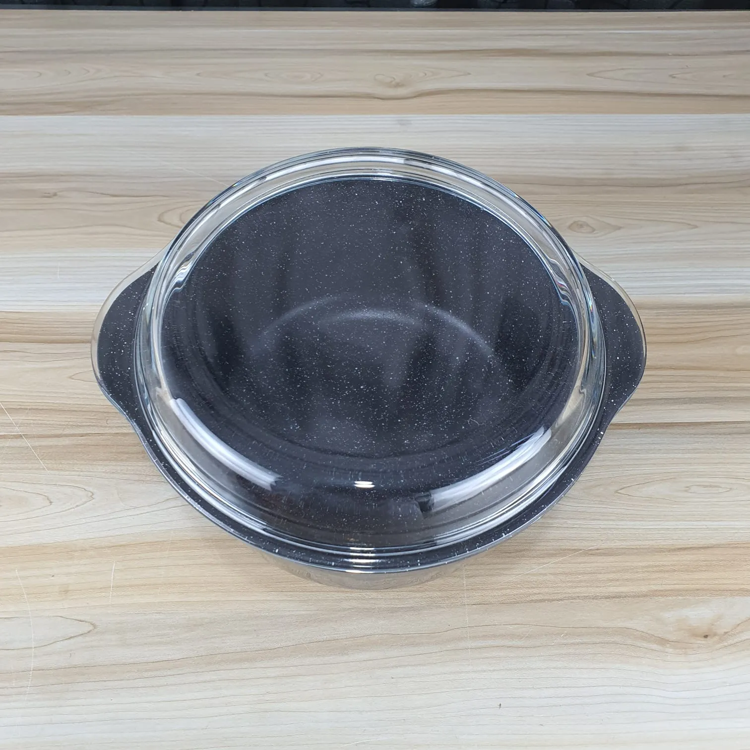 Turkey Nonstick Glass Saucepan With Glass Lid 00901 - Image 5