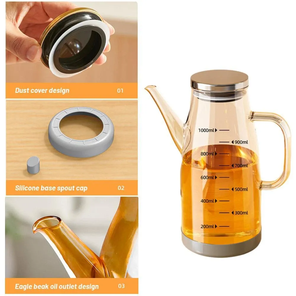 Golden Oilpot with Steel Lid – AH 00714 - Image 3