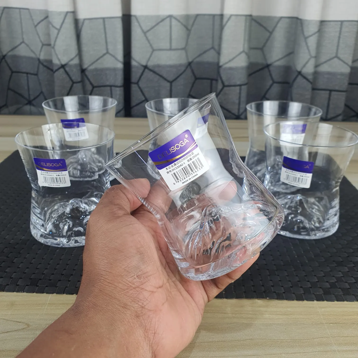 250ml Delisoga Short Glass DCS30421 01077