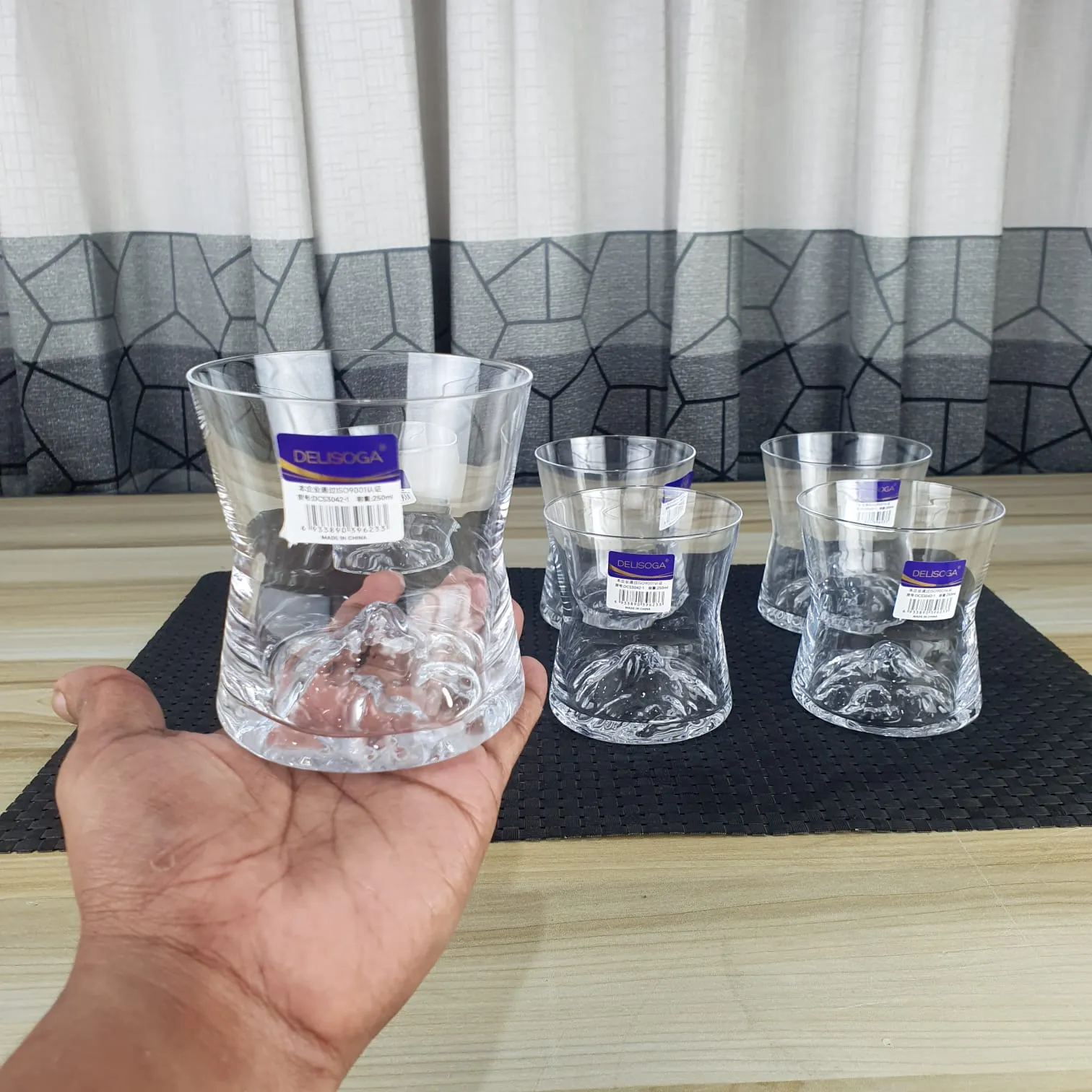 250ml Delisoga Short Glass DCS30421 01077 - Image 4