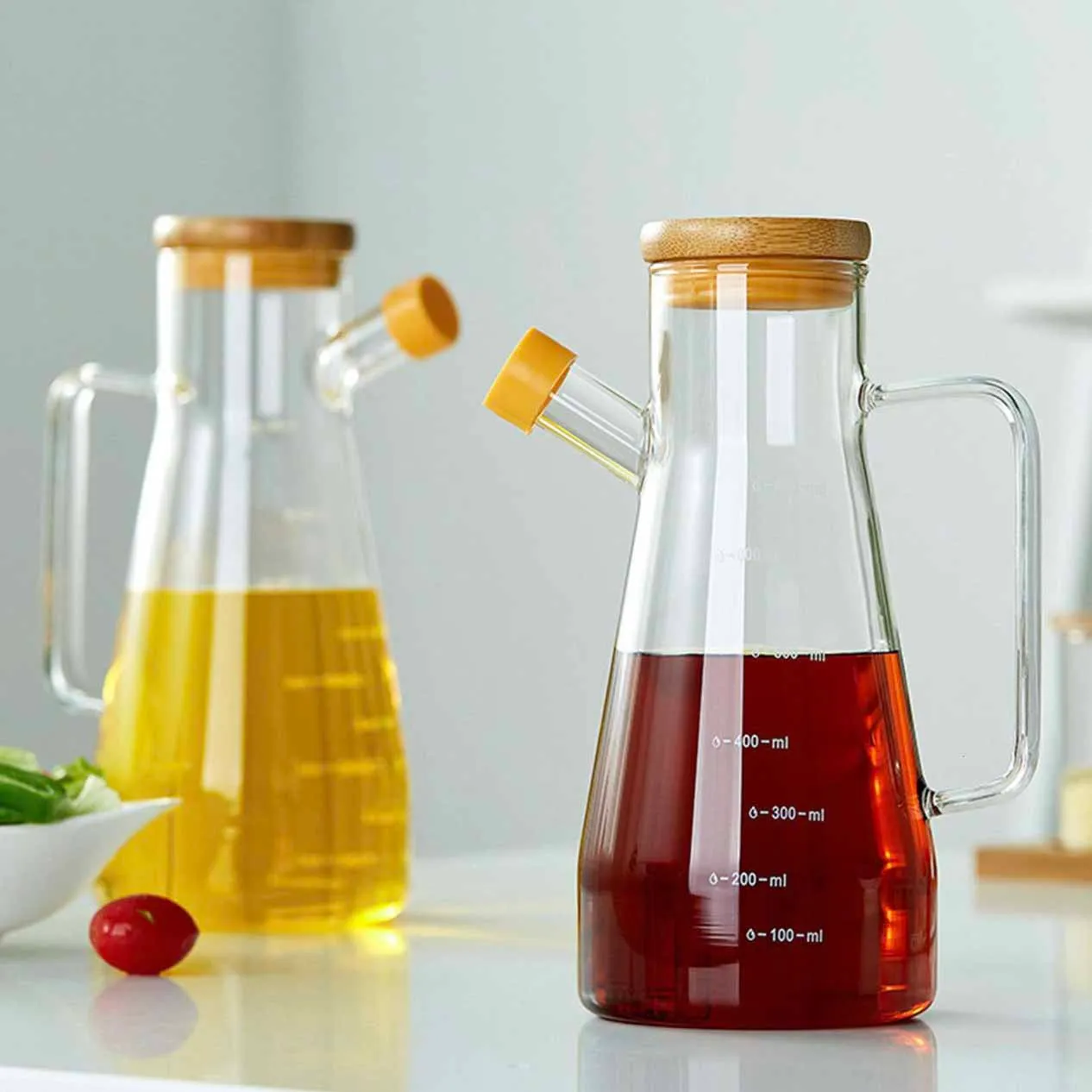 900ml Oilpot Wooden Lid FTK 01276