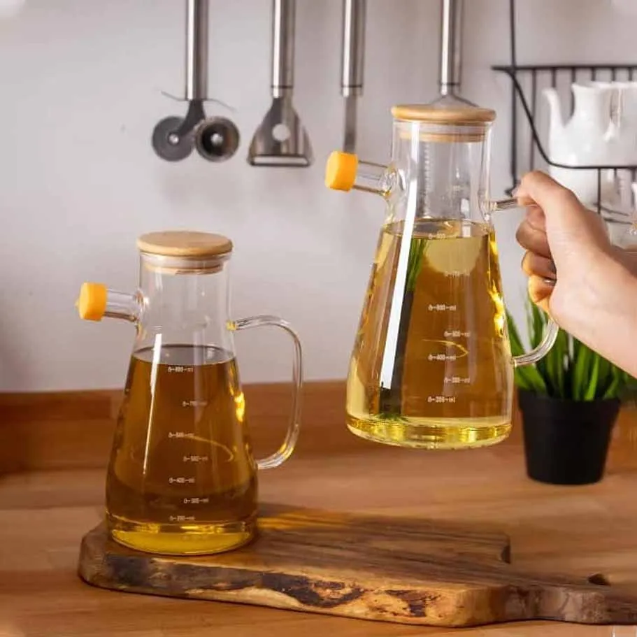 900ml Oilpot Wooden Lid FTK 01276