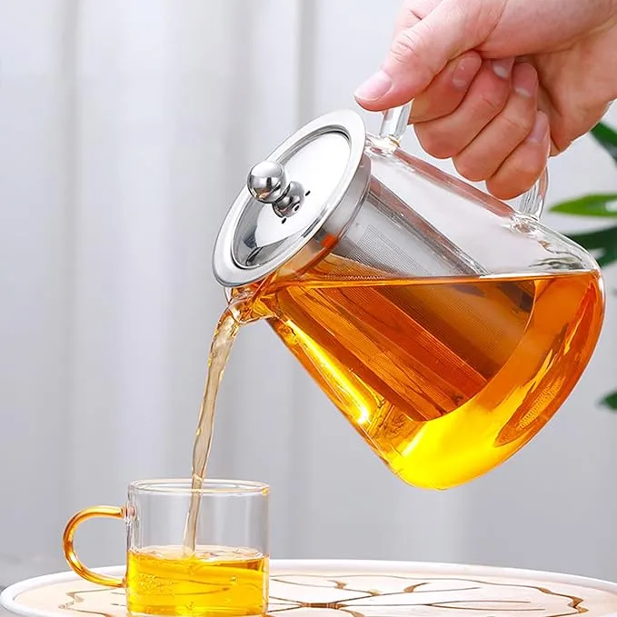 750ml Fire Proof Glass Kettle 00805