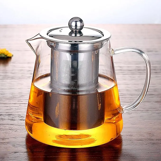 750ml Fire Proof Glass Kettle 00805 - Image 3