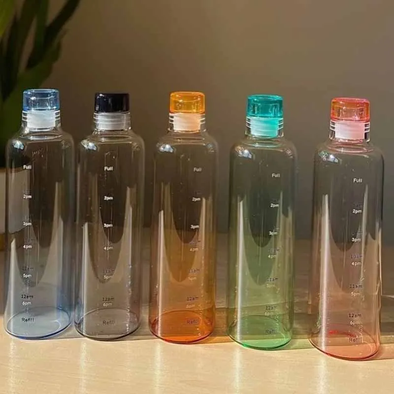 500ml Time Manage Colour Water Bottle 00288