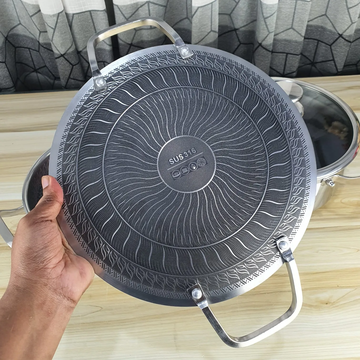 All in 1 Honeycomb Set (Multipan,Saucepan,Tawa) - Image 4