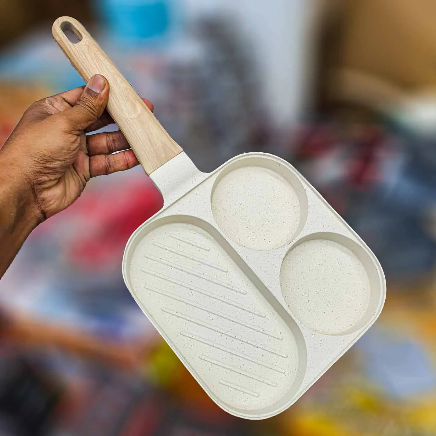 2 Hole Egg Pan 00928