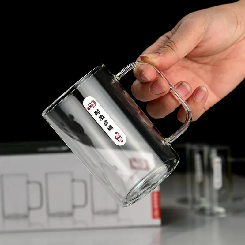 450ml Deli Glass Water Mug 01011 - Image 3