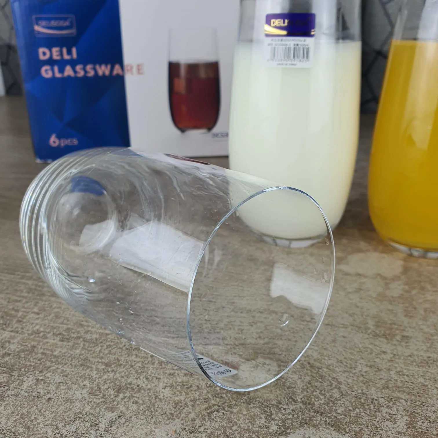 520ml 6 Pcs Transparent Glass 00733 - Image 3
