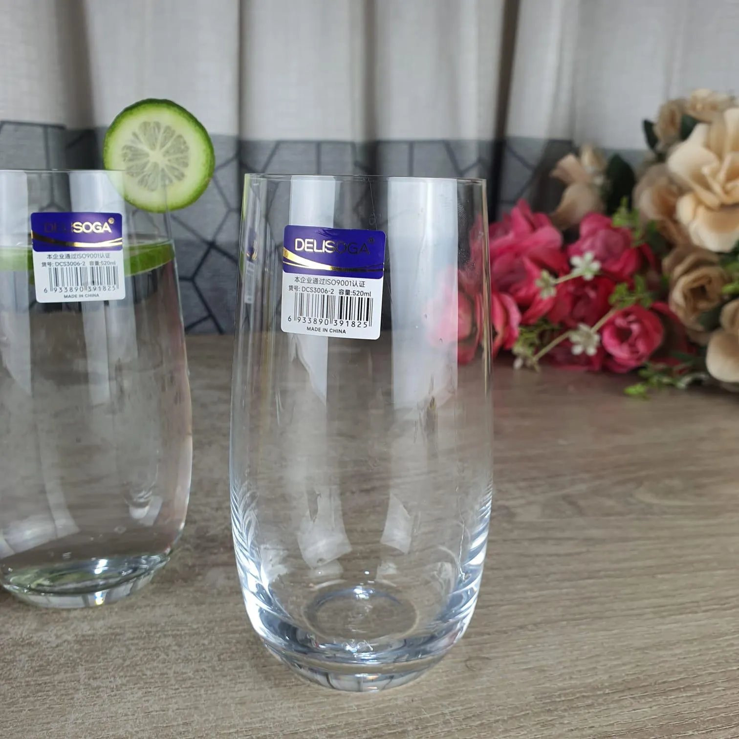 520ml 6 Pcs Transparent Glass 00733 - Image 4