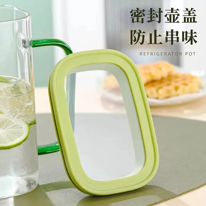 Silicone  lid Glass Water Jug GBH125-1 01094 - Image 3